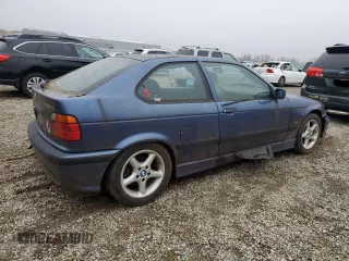 1997 BMW 3-Series 318TI with VIN WBACG732XVAS98280, listed as a Copart auction lot 85344444 with 0 mi miles and Clean Title. Bid and sale history available at carsss.com. Image 3.