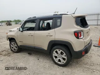 2016 Jeep Renegade Limited with VIN ZACCJBDT4GPC71366, listed as a Copart auction lot 58951425 with 86,485 mi miles and Non repairable. Bid and sale history available at DreamBid. Image 2.