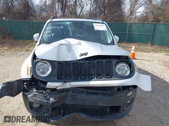 2017 Jeep Renegade Altitude with VIN ZACCJBBH5HPF52639, listed as a IAAI auction lot 41810491 with 86,486 mi miles and . Bid and sale history available at DreamBid. Image 6.