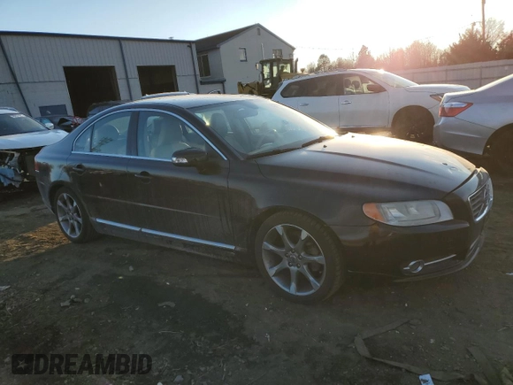 2011 Volvo S80 3.2L with VIN YV1952AS3B1135551, listed as a Copart auction lot 88975065 with 122,413 mi miles and Salvage Title. Bid and sale history available at carsss.com. Image 4.