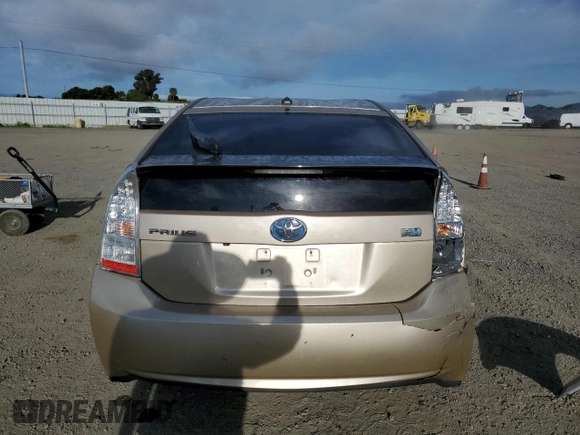 2010 Toyota Prius II with VIN JTDKN3DUXA0234169, listed as a Copart auction lot 51931075 with 148,508 mi miles and Salvage Title. Bid and sale history available at carsss.com. Image 6.