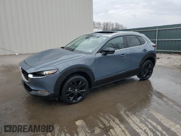 2022 Mazda CX-30 S Preferred with VIN 3MVDMBCL9NM423198, listed as a Copart auction lot 50736665 with 30,018 mi miles and Salvage Title. Bid and sale history available at DreamBid. Image 1.