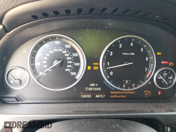 2016 BMW X5 xDrive35i z VIN 5UXKR0C52G0P26716, wystawiony jako Copart lot #56028275 z przebiegiem 128 355 mil mil oraz Szkoda całkowita • Salvage title. Historia ofert i sprzedaży dostępna na DreamBid. Obrazek 9.