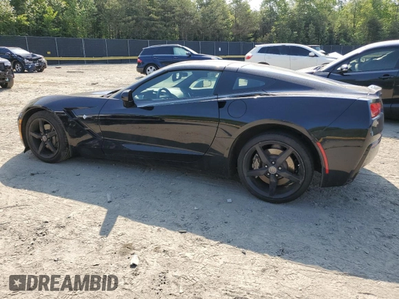 2015 Chevrolet Corvette 1LT with VIN 1G1YB2D71F5108082, listed as a Copart auction lot 53733785 with 67,448 mi miles and Salvage title. Bid and sale history available at DreamBid. Image 2.