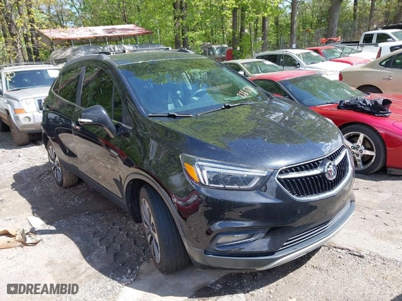 2019 Buick Encore Essence with VIN KL4CJCSM0KB736532, listed as a IAAI auction lot 42008109 with 68,472 mi miles. Bid and sale history available at carsss.com. Image 1.