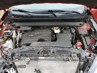 2018 Nissan Pathfinder S z VIN 5N1DR2MMXJC620138, wystawiony jako Copart lot #55303625 z przebiegiem 88 385 mil mil oraz Szkoda całkowita • Salvage title. Historia ofert i sprzedaży dostępna na DreamBid. Obrazek 12.