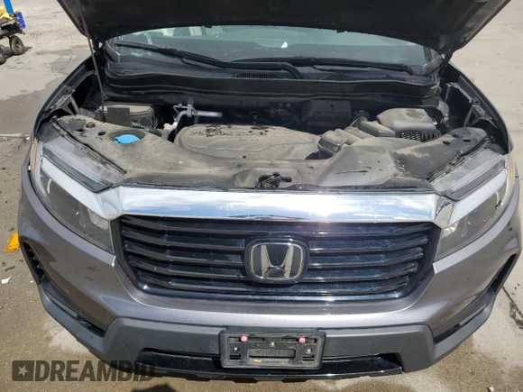 2023 Honda Ridgeline RTL-E with VIN 5FPYK3F78PB010961, listed as a Copart auction lot 51458635 with 33,508 mi miles and Salvage title. Bid and sale history available at DreamBid. Image 11.