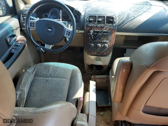 2005 Chevrolet Uplander LT with VIN 1GNDV33LX5D238780, listed as a Copart auction lot 62038784 with 0 mi miles and Salvage Title. Bid and sale history available at carsss.com. Image 8.