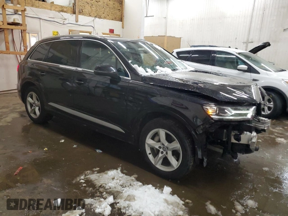 2017 Audi Q7 Premium with VIN WA1AAAF78HD021043, listed as a Copart auction lot 48114225 with 84,879 mi miles and Salvage title. Bid and sale history available at DreamBid. Image 4.