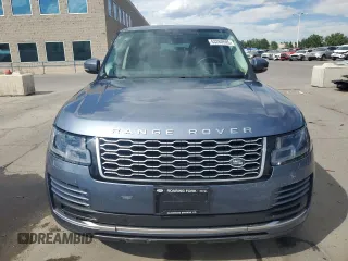 2019 Land Rover Range Rover HSE with VIN SALGS2SV8KA525147, listed as a Copart auction lot 63260595 with 47,219 mi miles and Salvage title. Bid and sale history available at DreamBid. Image 5.