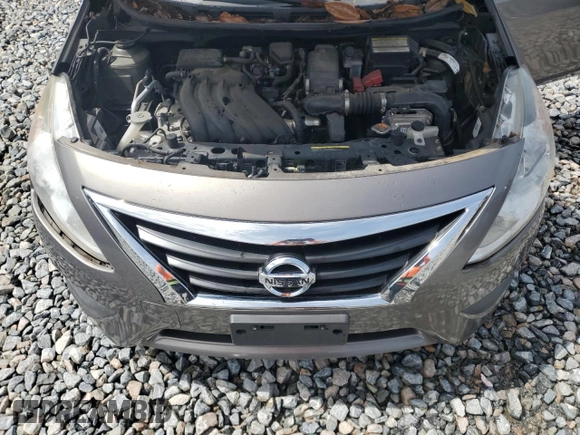2016 Nissan Versa S Plus with VIN 3N1CN7AP3GL858114, listed as a Copart auction lot 58776255 with 92,180 mi miles and Salvage title. Bid and sale history available at DreamBid. Image 11.