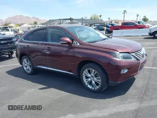 2013 Lexus RX 450h with VIN JTJZB1BA1D2006927, listed as a IAAI auction lot 42051023 with 42,019 mi miles. Bid and sale history available at carsss.com. Image 1.