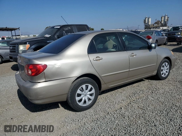 2006 Toyota Corolla CE with VIN 1NXBR32E06Z676874, listed as a Copart auction lot 61977435 with 204,445 mi miles and Salvage title. Bid and sale history available at DreamBid. Image 3.