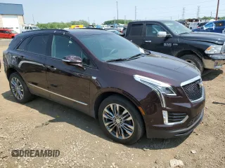 2020 Cadillac XT5 Sport AWD with VIN 1GYKNGRS7LZ231723, listed as a Copart auction lot 60138815 with 49,160 mi miles and Non repairable. Bid and sale history available at DreamBid. Image 4.