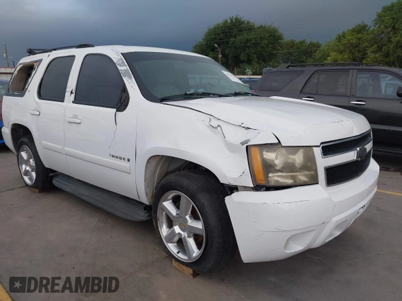 2007 Chevrolet Tahoe LS with VIN 1GNFC13J97R281157, listed as a IAAI auction lot 42167329 with Not provided miles and . Bid and sale history available at DreamBid. Image 1.