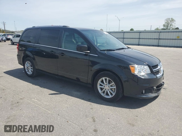 2019 Dodge Grand Caravan SXT with VIN 2C4RDGCG8KR695799, listed as a Copart auction lot 51465525 with 63,831 mi miles and Salvage Title. Bid and sale history available at carsss.com. Image 4.