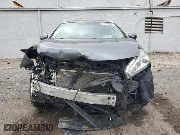 2015 Nissan Murano SL z VIN 5N1AZ2MH6FN224127, wystawiony jako Copart lot #56872115 z przebiegiem 88 340 mil mil oraz Szkoda całkowita • Salvage title. Historia ofert i sprzedaży dostępna na DreamBid. Obrazek 5.