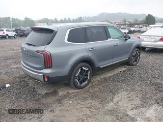 2024 Kia Telluride EX with VIN 5XYP34GC8RG493124, listed as a IAAI auction lot 42438819 with 20,320 mi miles and . Bid and sale history available at DreamBid. Image 4.