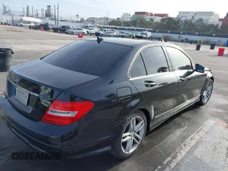 2014 Mercedes-Benz C 250 Sport with VIN WDDGF4HB5EA933412, listed as a IAAI auction lot 41937278 with 110,016 mi miles and . Bid and sale history available at carsss.com. Image 4.