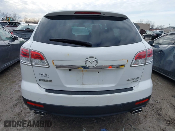 2009 Mazda CX-9 Touring with VIN JM3TB38A190174041, listed as a IAAI auction lot 41684244 with 157,140 mi miles. Bid and sale history available at carsss.com. Image 16.