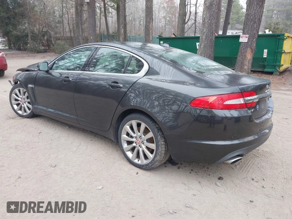 2014 Jaguar XF V6 SC with VIN SAJWJ0EF9E8U12853, listed as a IAAI auction lot 41780409 with 138,329 mi miles. Bid and sale history available at carsss.com. Image 3.