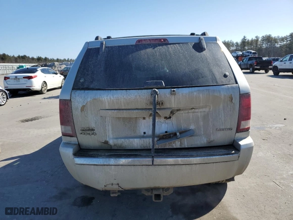 2005 Jeep Grand Cherokee Limited with VIN 1J4HR58N65C668214, listed as a Copart auction lot 48483615 with 189,109 mi miles and Salvage Title. Bid and sale history available at carsss.com. Image 6.