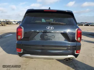 2021 Hyundai Palisade Limited with VIN KM8R54HE0MU211192, listed as a Copart auction lot 46872705 with 33,592 mi miles and Salvage Title. Bid and sale history available at carsss.com. Image 6.