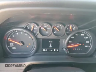 2024 Chevrolet Silverado 1500 Custom with VIN 3GCPABEK1RG202503, listed as a Copart auction lot 48681235 with Not Provided miles and Salvage Title. Bid and sale history available at DreamBid. Image 9.