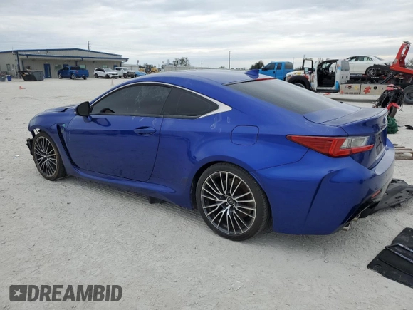 2015 Lexus RC F z VIN JTHHP5BC2F5003690, wystawiony jako Copart lot #88348435 z przebiegiem 98 710 mil mil oraz Szkoda całkowita • Salvage title. Historia ofert i sprzedaży dostępna na DreamBid. Obrazek 2.