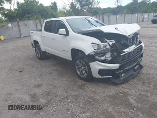 2022 Chevrolet Colorado 4WD Work Truck with VIN 1GCGTBEN6N1267747, listed as a IAAI auction lot 42400098 with 90,043 mi miles and . Bid and sale history available at DreamBid. Image 1.