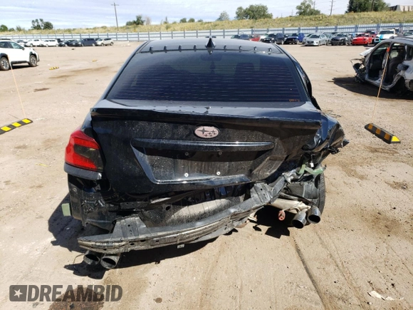 2018 Subaru WRX Premium with VIN JF1VA1B65J9803903, listed as a Copart auction lot 72240224 with 75,416 mi miles and Salvage Title. Bid and sale history available at carsss.com. Image 6.