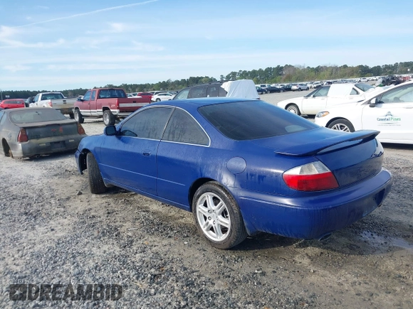2003 Acura CL Type S with VIN 19UYA42683A000448, listed as a IAAI auction lot 41899139 with 251,165 mi miles. Bid and sale history available at carsss.com. Image 3.