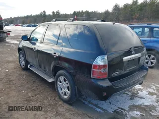 2005 Acura MDX Touring with VIN 2HNYD18925H526627, listed as a IAAI auction lot 41342488 with 237,769 mi miles. Bid and sale history available at carsss.com. Image 3.