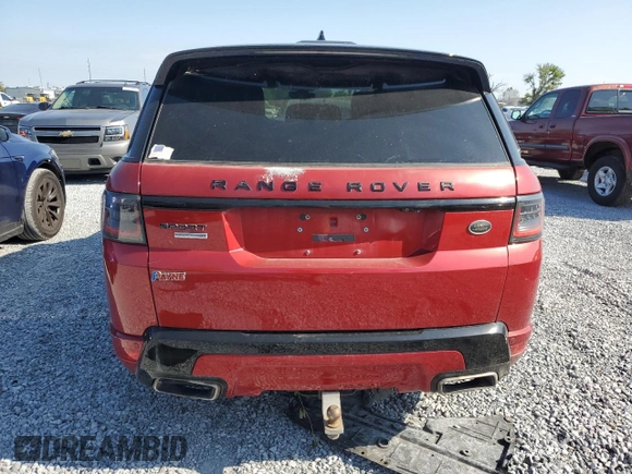 2019 Land Rover Range Rover Sport Dynamic with VIN SALWR2RE7KA816302, listed as a Copart auction lot 53452395 with 142,624 mi miles and Clean Title. Bid and sale history available at carsss.com. Image 6.