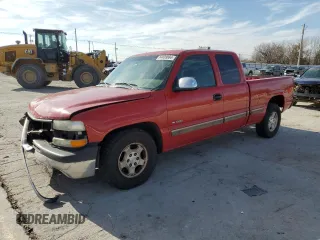 2002 Chevrolet Silverado 1500 LT with VIN 2GCEC19TX21252006, listed as a Copart auction lot 84839084 with 198,778 mi miles and Salvage Title. Bid and sale history available at DreamBid. Image 1.
