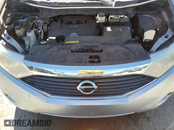 2012 Nissan Quest S with VIN JN8AE2KP9C9037936, listed as a Copart auction lot 70925444 with 164,614 mi miles and Clean Title. Bid and sale history available at carsss.com. Image 12.