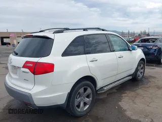 2009 Acura MDX Sport/Pwr Tail Gate with VIN 2HNYD28799H507129, listed as a IAAI auction lot 39407862 with 133,789 mi miles. Bid and sale history available at carsss.com. Image 4.