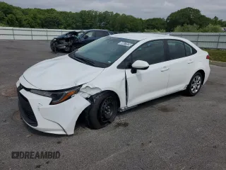 2023 Toyota Corolla LE z VIN 5YFB4MDE2PP046035, wystawiony jako Copart lot #59877975 z przebiegiem 45 029 mil mil oraz Szkoda całkowita • Salvage title. Historia ofert i sprzedaży dostępna na DreamBid. Obrazek 1.