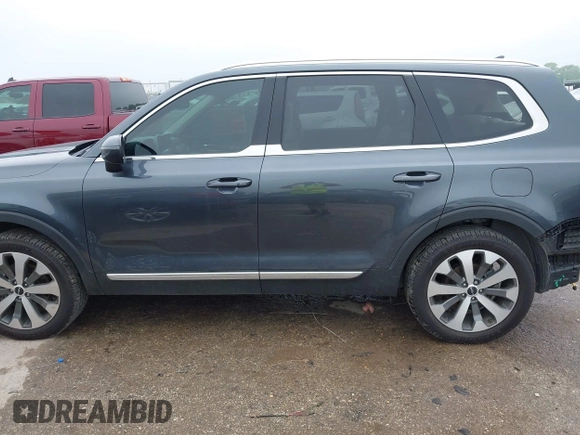 2022 Kia Telluride EX with VIN 5XYP34HC0NG195434, listed as a IAAI auction lot 42171838 with 52,506 mi miles and . Bid and sale history available at DreamBid. Image 14.