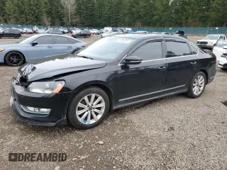 2012 Volkswagen Passat SEL with VIN 1VWCP7A38CC089407, listed as a Copart auction lot 48039675 with 181,618 mi miles and Salvage Title. Bid and sale history available at carsss.com. Image 1.