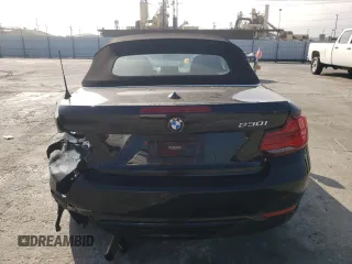 2019 BMW 2 Series 230i with VIN WBA2M7C59K7D34454, listed as a Copart auction lot 68233543 with 21,923 mi miles. Bid and sale history available at carsss.com. Image 6.
