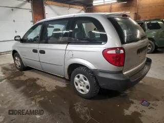 2001 Dodge Caravan SE with VIN 1B4GP25B91B189198, listed as a Copart auction lot 80727184 with 61,836 mi miles and Salvage Title. Bid and sale history available at DreamBid. Image 2.