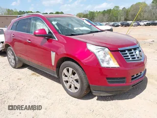 2015 Cadillac SRX Luxury Collection with VIN 3GYFNEE39FS585667, listed as a IAAI auction lot 41966416 with 156,246 mi miles. Bid and sale history available at carsss.com. Image 1.