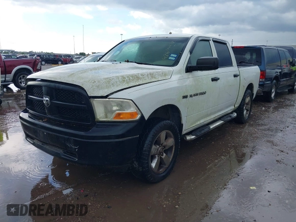 2012 Ram 1500 Express with VIN 1C6RD7KT1CS205659, listed as a IAAI auction lot 42614472 with Not provided miles and . Bid and sale history available at DreamBid. Image 16.