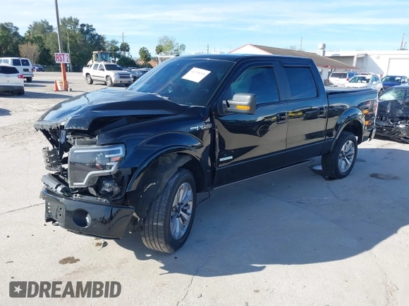 2011 Ford F-150 XLT with VIN 1FTFW1ET0BFD03085, listed as a IAAI auction lot 41238218 with 186,384 mi miles. Bid and sale history available at carsss.com. Image 2.