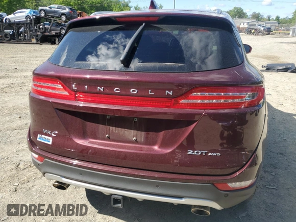 2018 Lincoln MKC Reserve z VIN 5LMCJ3D95JUL22995, wystawiony jako Copart lot #55973495 z przebiegiem 16 215 mil mil oraz Szkoda całkowita • Salvage title. Historia ofert i sprzedaży dostępna na DreamBid. Obrazek 6.
