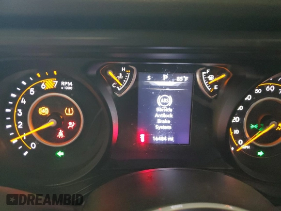 2024 Jeep Wrangler Sport S z VIN 1C4PJXAG7RW351644, wystawiony jako Copart lot #56112305 z przebiegiem 16 484 mil mil oraz Szkoda całkowita • Salvage title. Historia ofert i sprzedaży dostępna na DreamBid. Obrazek 9.