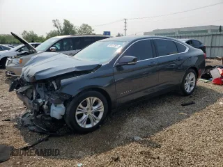 2015 Chevrolet Impala LT with VIN 2G1115SL6F9168366, listed as a Copart auction lot 59381555 with 193,105 mi miles and Salvage title. Bid and sale history available at DreamBid. Image 1.