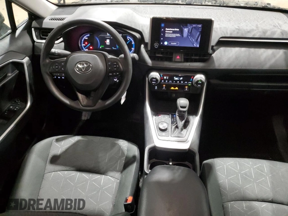 2024 Toyota RAV4 Hybrid XLE Premium with VIN 2T3BWRFV4RW189355, listed as a Copart auction lot 85818624 with 32,504 mi miles and Salvage Title. Bid and sale history available at DreamBid. Image 8.