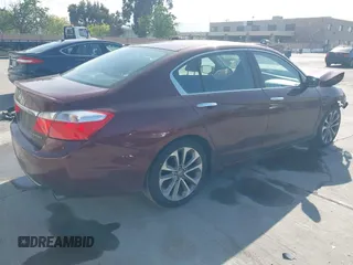 2014 Honda Accord Sport with VIN 1HGCR2F57EA244460, listed as a IAAI auction lot 42057412 with 214,441 mi miles and . Bid and sale history available at carsss.com. Image 4.